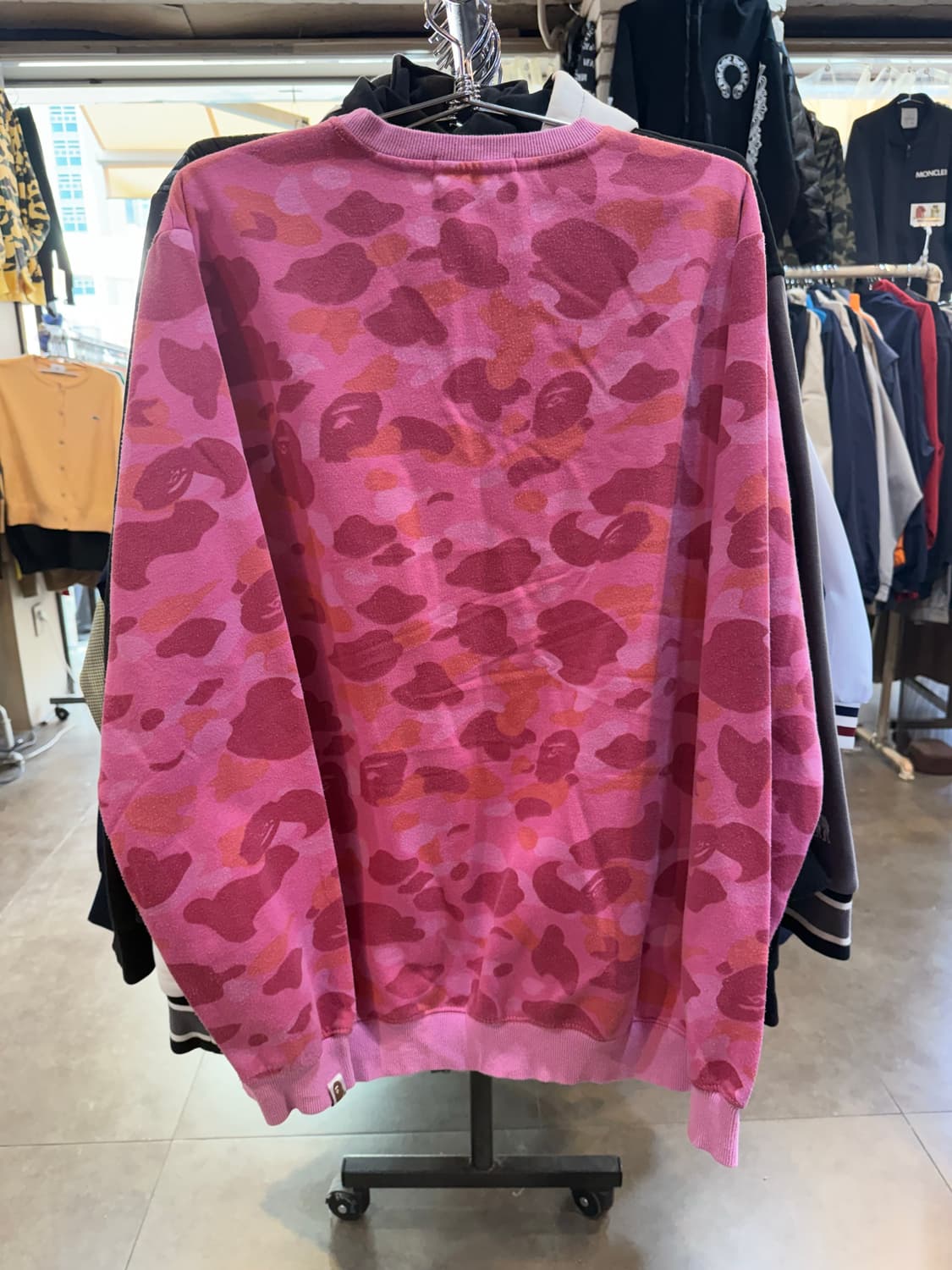 BAPE 베이프 카모 크루넥 맨투맨 상품이미지3