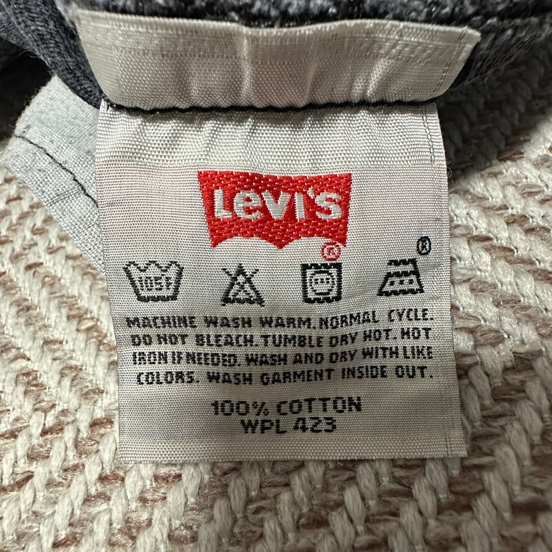 LEVI'S 501 00's mexico made black jeans 상품이미지5