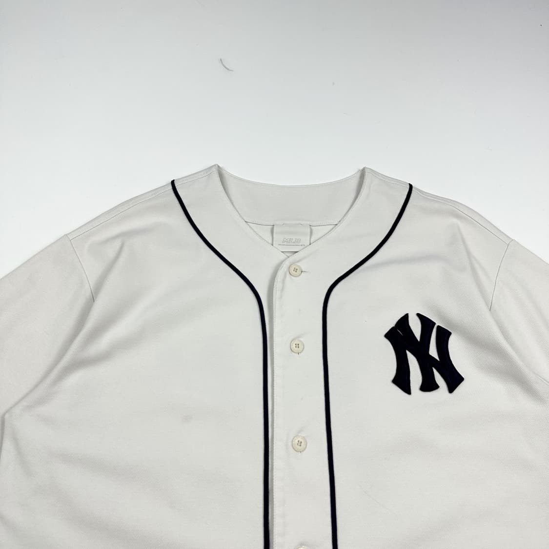 MLB 뉴욕양키스 백로고 화이트 야구 져지 (XL) 상품이미지1