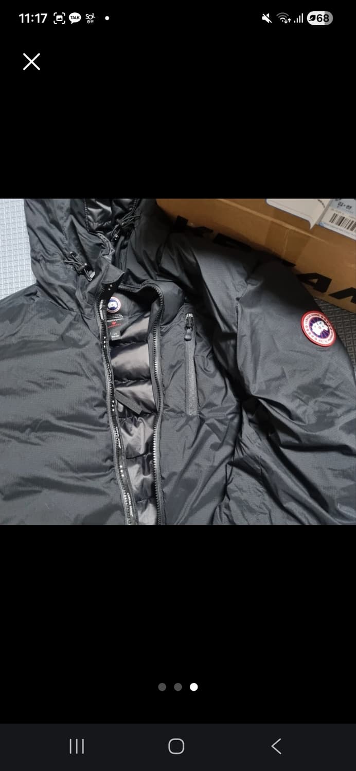 (새상품 L) 25fw 캐나다구스 롯지 후디 상품이미지1