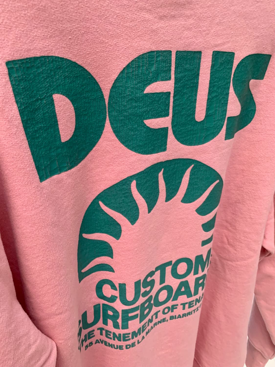 데우스 맨투맨 (pink) 상품이미지7