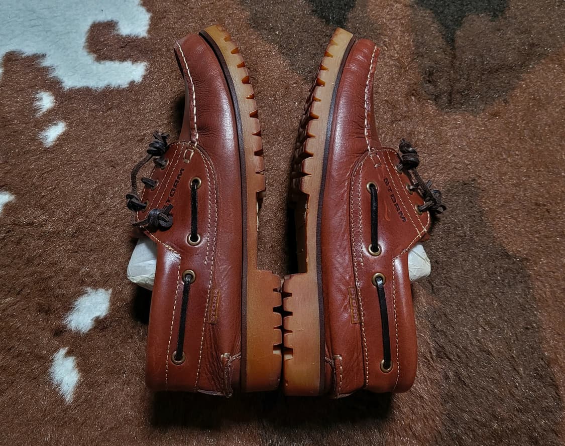 STORM 남성용 브라운 보트슈즈(280) 상품이미지5