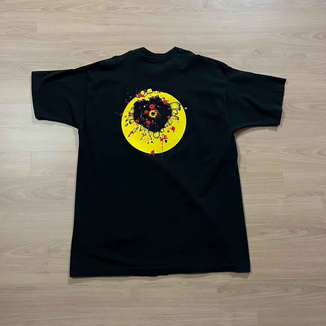 90s 빈티지 스마일리 헤드샷 티셔츠 상품이미지8