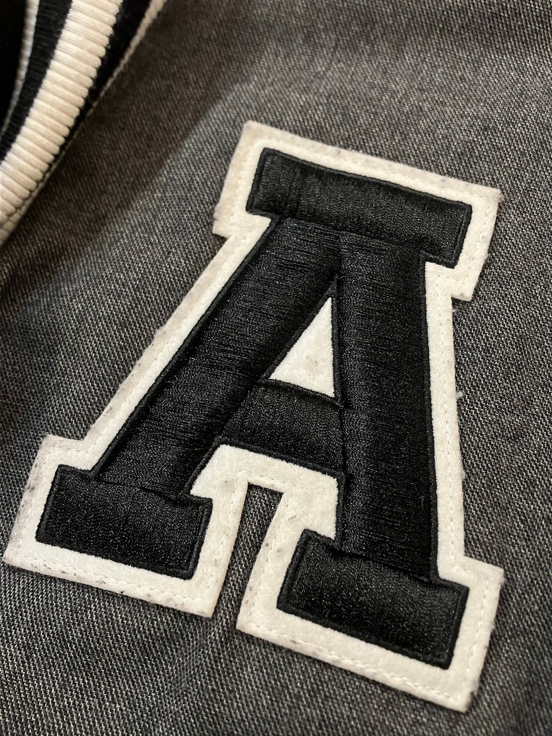 아디다스 스타디움 바시티 자켓 차콜 95 #csz2223  상품이미지8