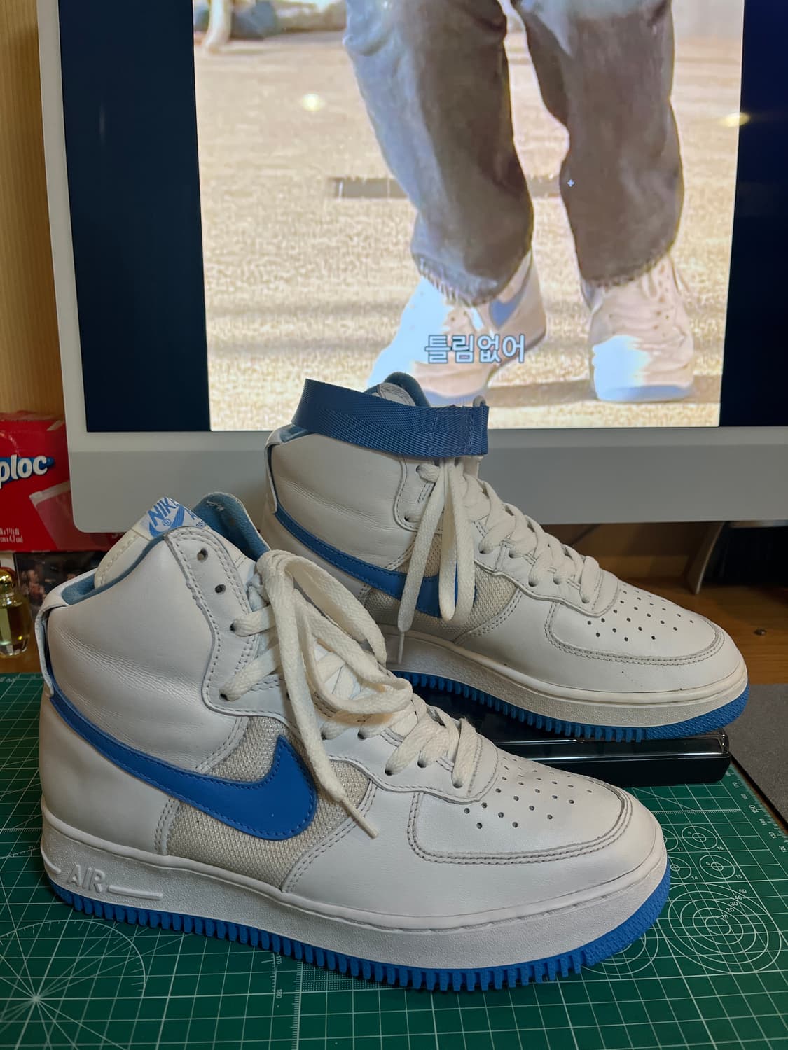 1999 나이키 에어포스 하이 메쉬 255 기무타쿠 히어로 새제품 상품이미지1