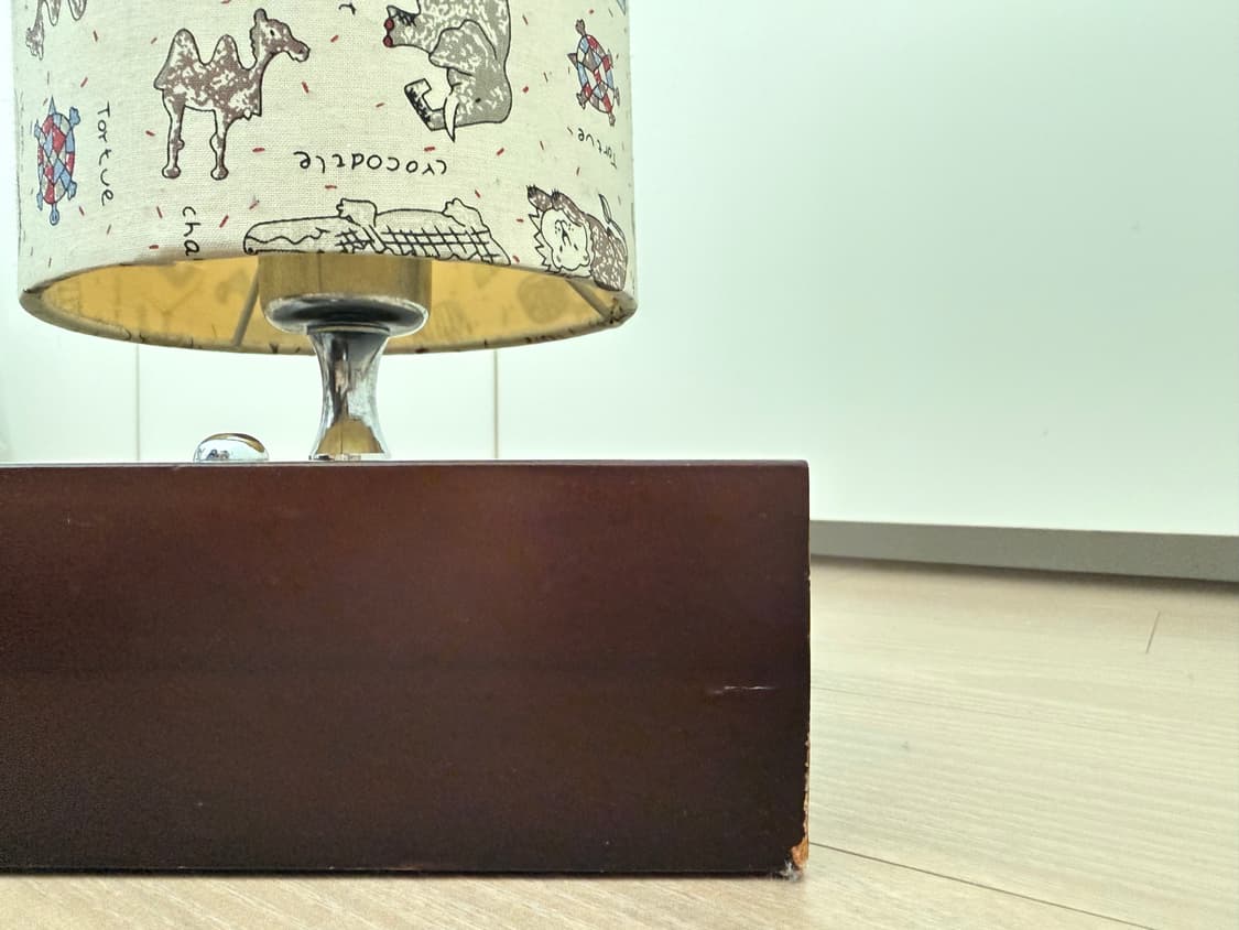 동물 패턴 빈티지 램프 상품이미지4