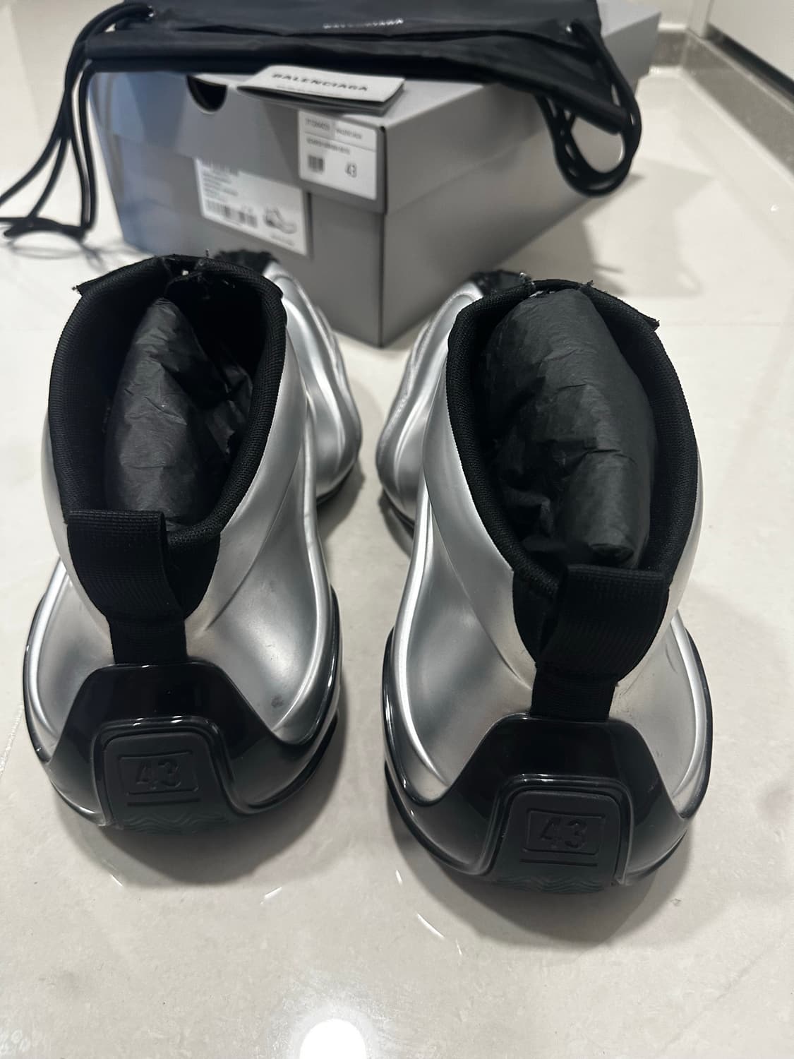 43) 발렌시아가 바스켓볼 스니커즈 상품이미지4