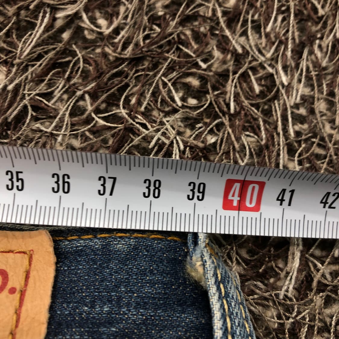 32 리바이스 501 워싱 데님 팬츠 상품이미지7