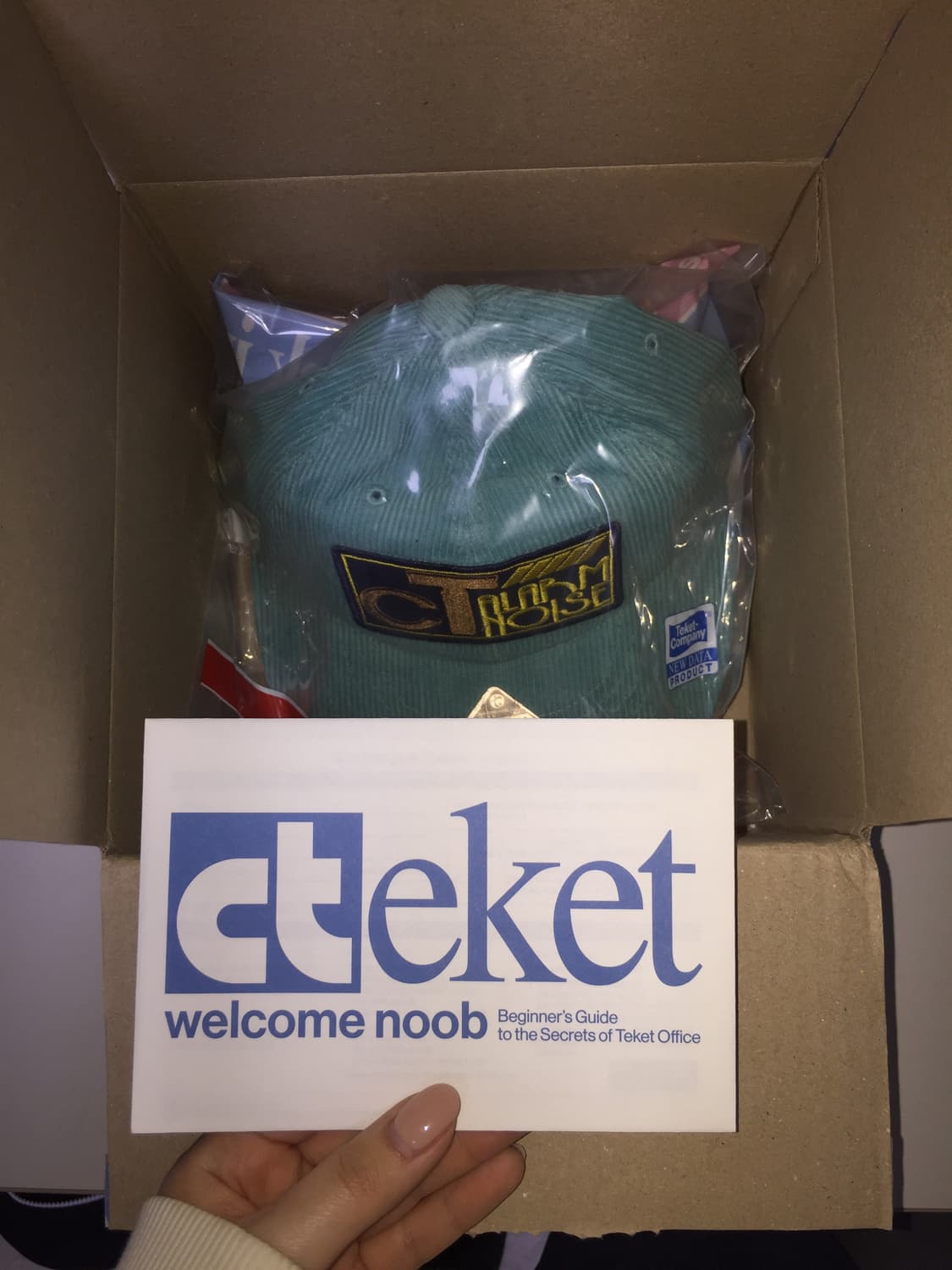 테켓 alarm corduroy cap light blue 코듀로이 볼캡 상품이미지2