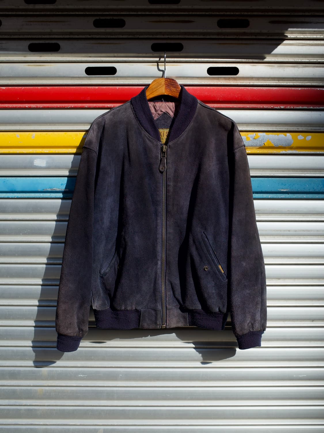 90’s Next Stage cow-hide suede bomber 상품이미지1