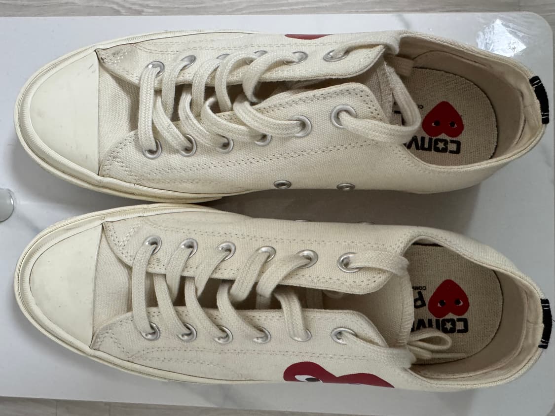 Converse 척테일러 꼼데가르송 스니커즈 250 상품이미지4