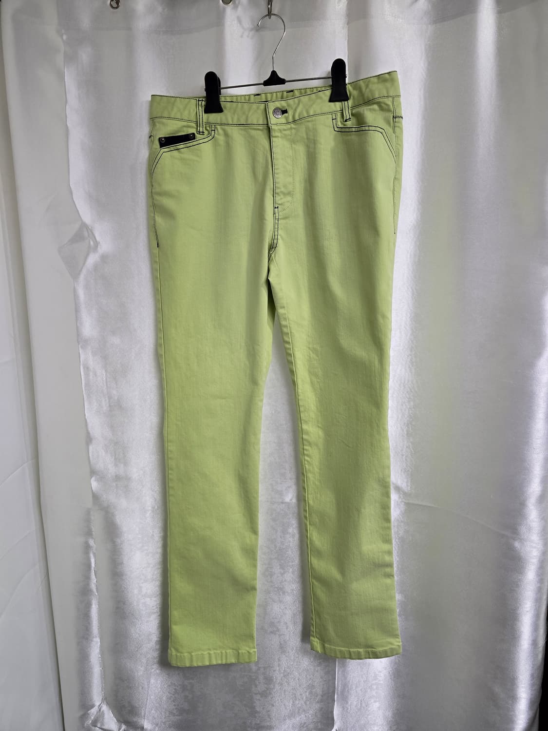 먼싱웨어 연두색 면바지 (1906) 상품이미지1