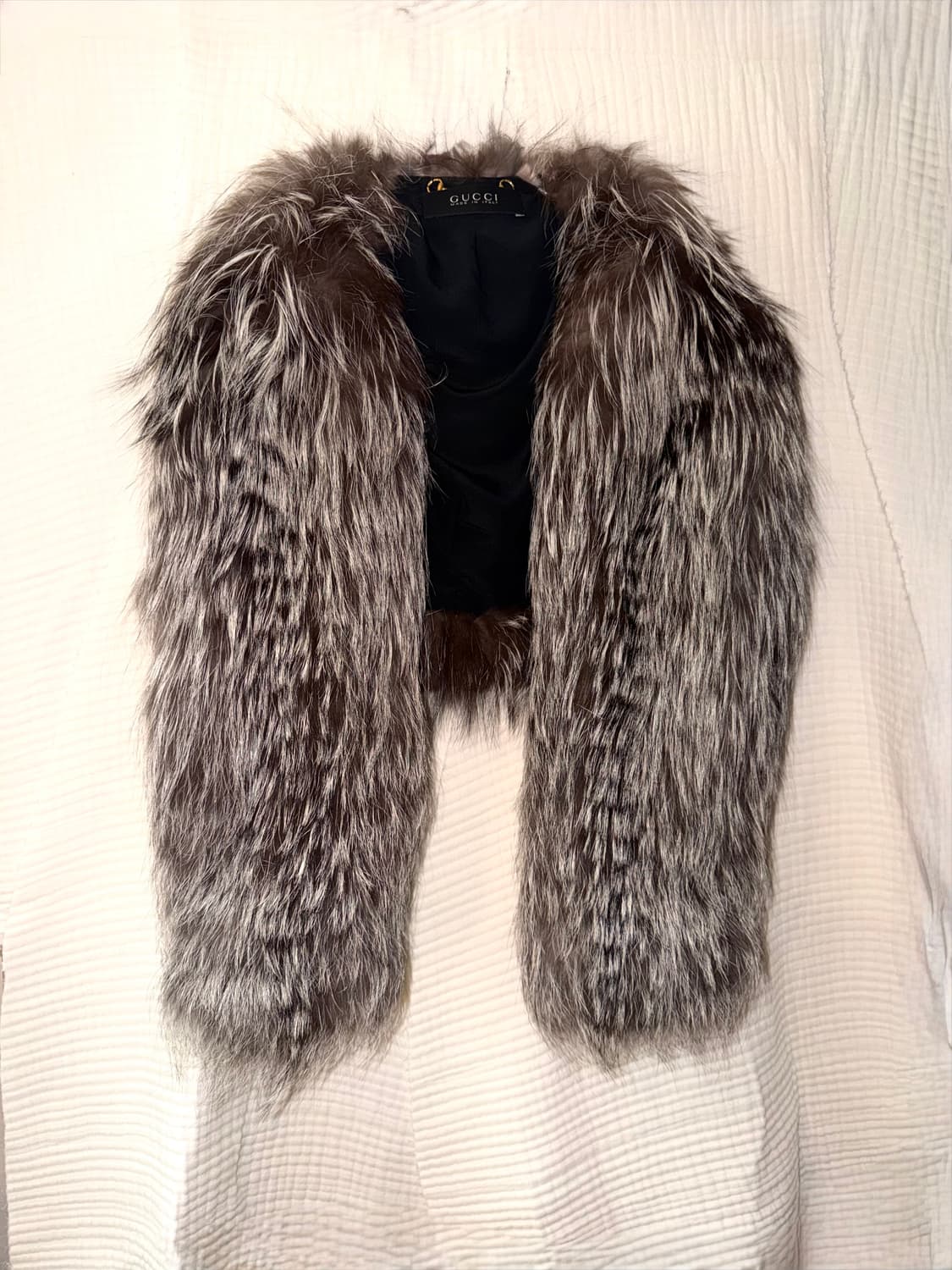 지아니니 구찌 실버 폭스 퍼자켓 상품이미지2