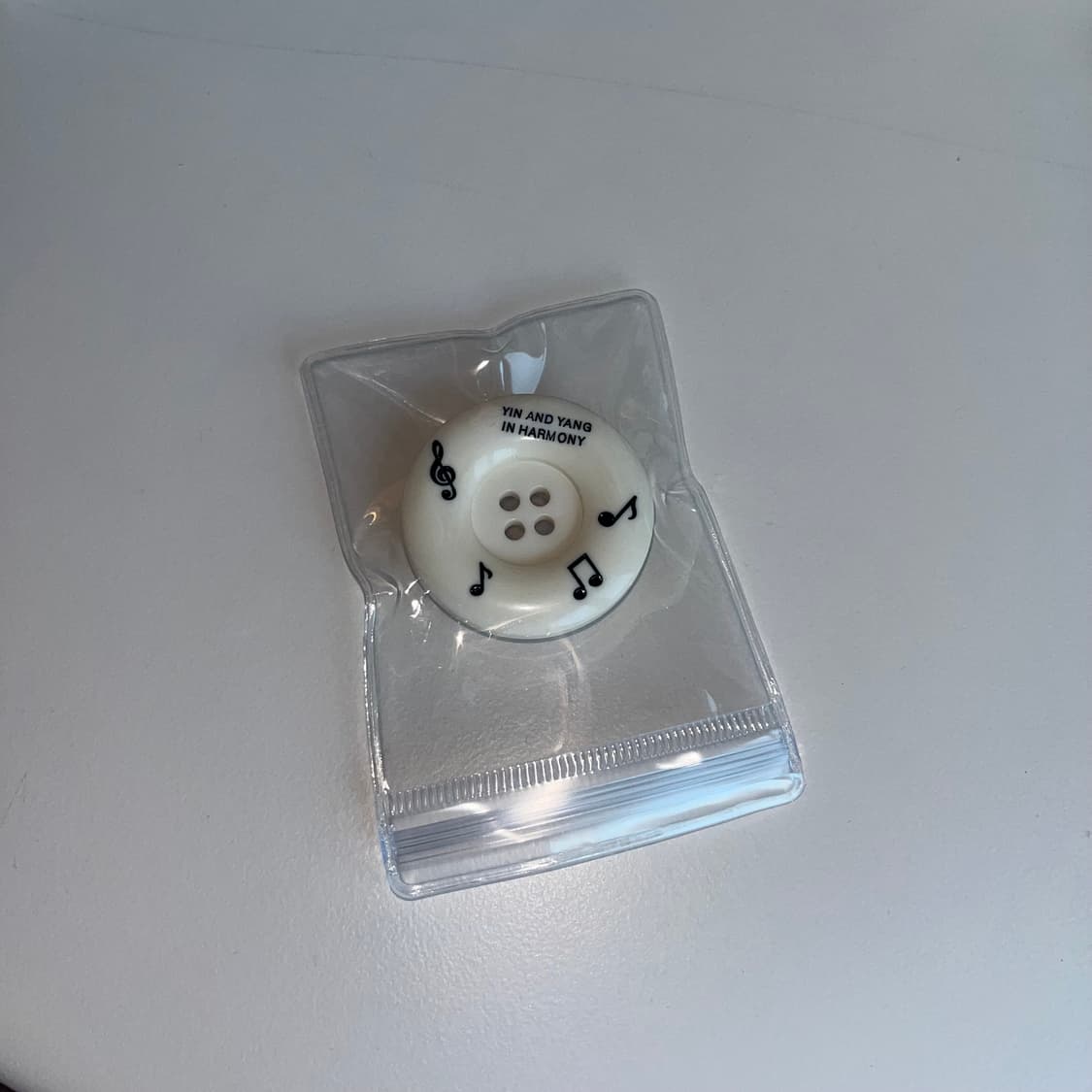 인앤양인하모니 팝업 그립톡 아이보리 상품이미지1