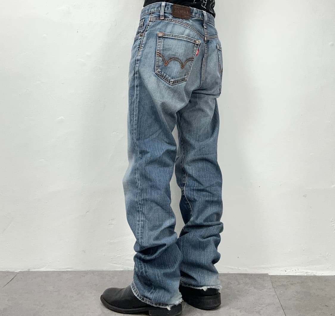 Edwin 503 Heritage Distressed Denim Blue 상품이미지1
