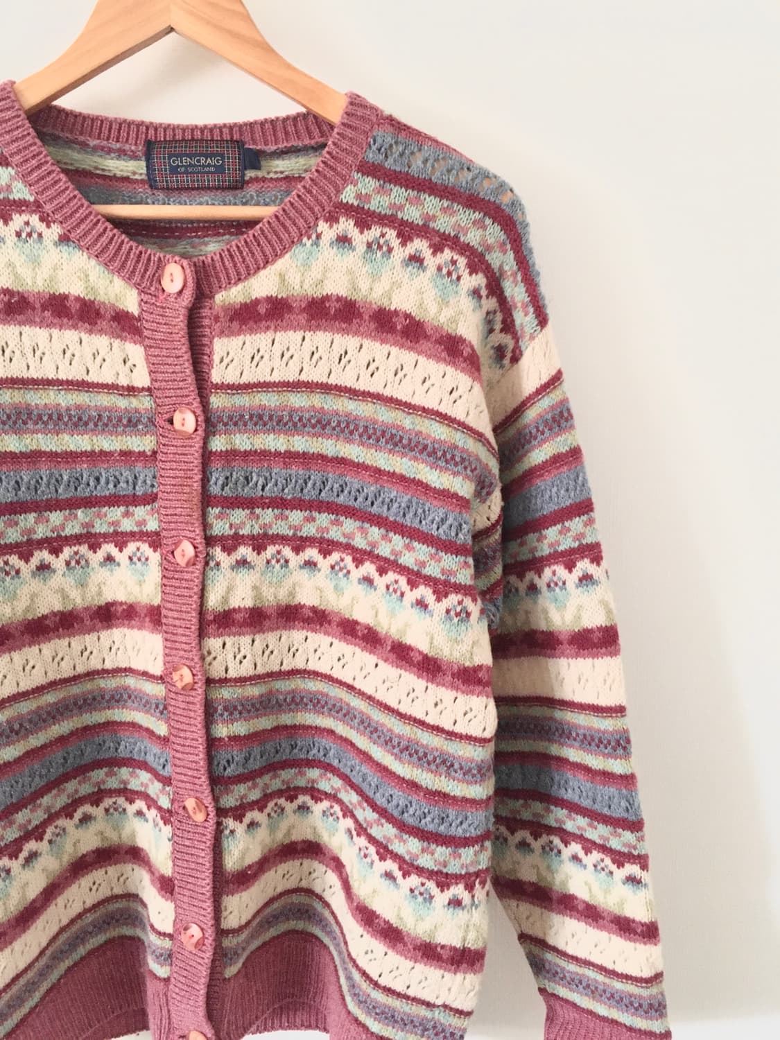 Glencraig of scotland wool cardigan 상품이미지3