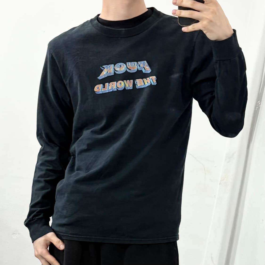 슈프림 퍽더월드 롱슬리브 상품이미지2