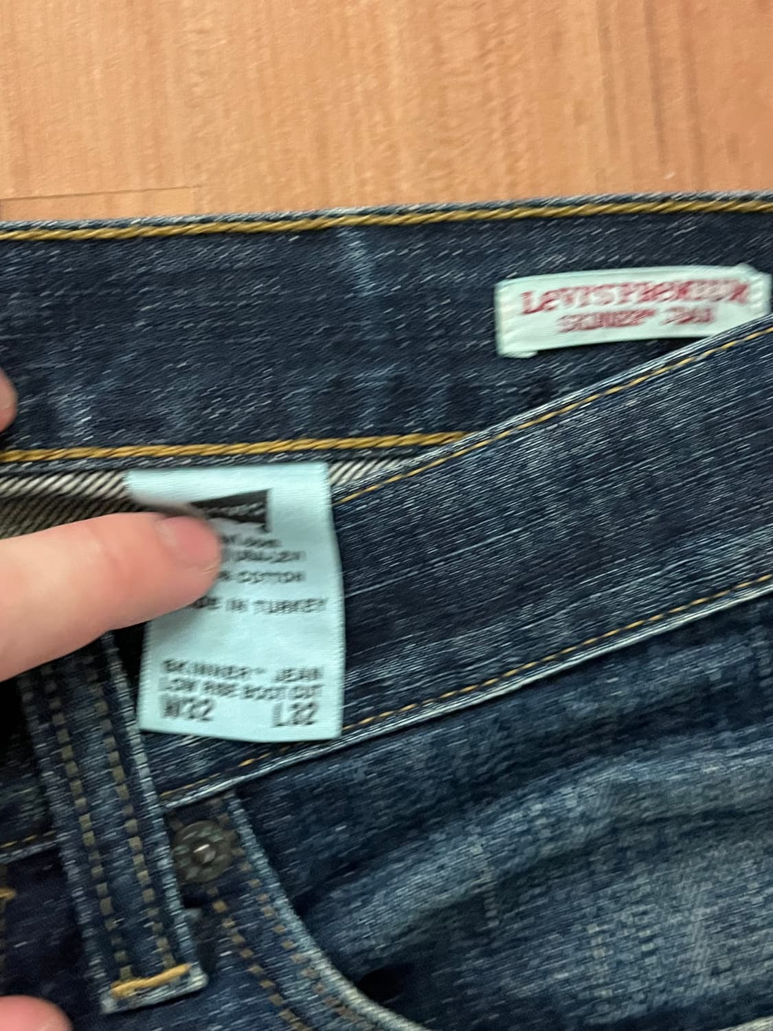 리바이스 프리이엄 부츠컷 데님 상품이미지4