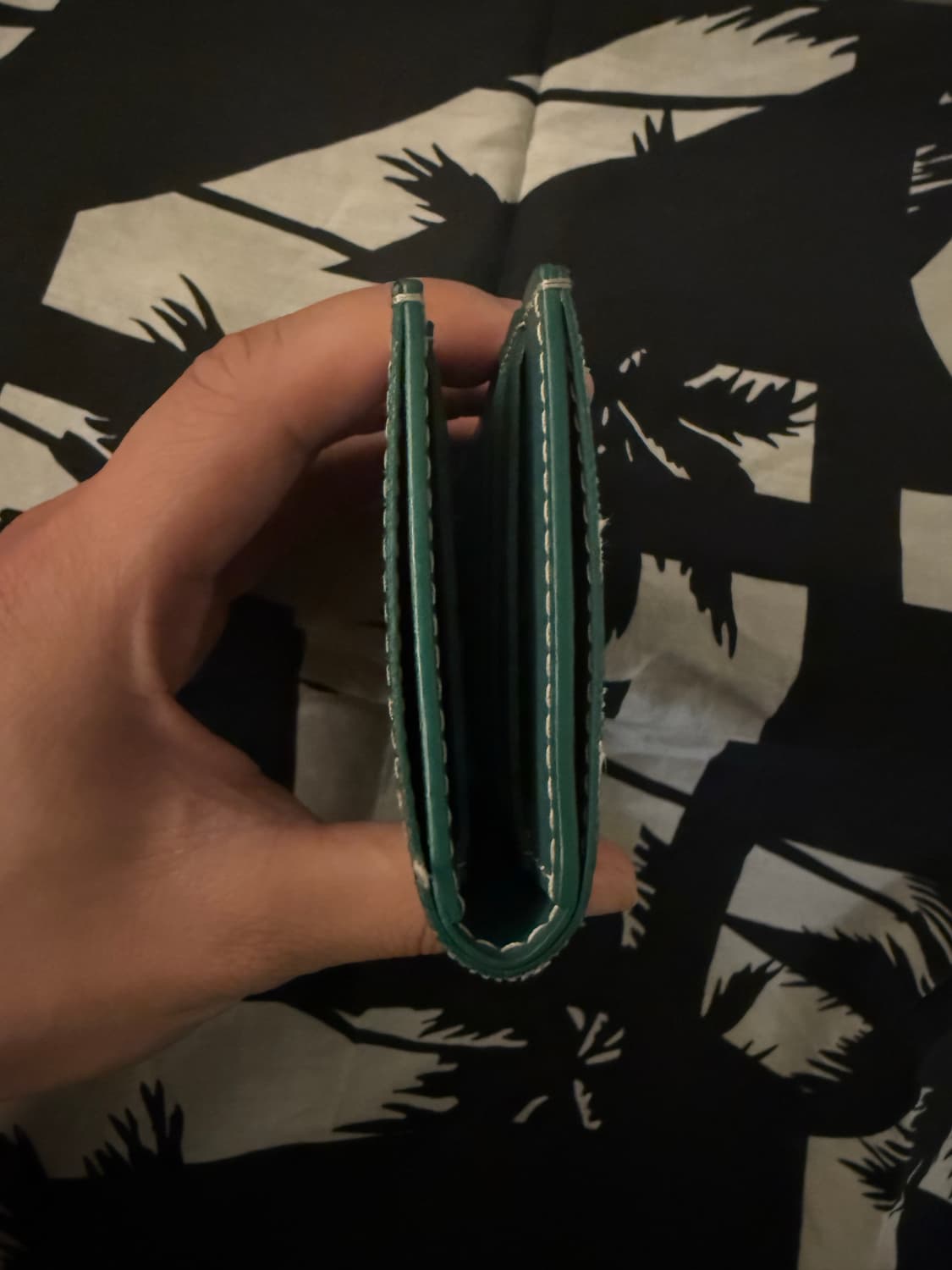 고야드 생피에르 카드 홀더 그린 카드지갑 상품이미지4