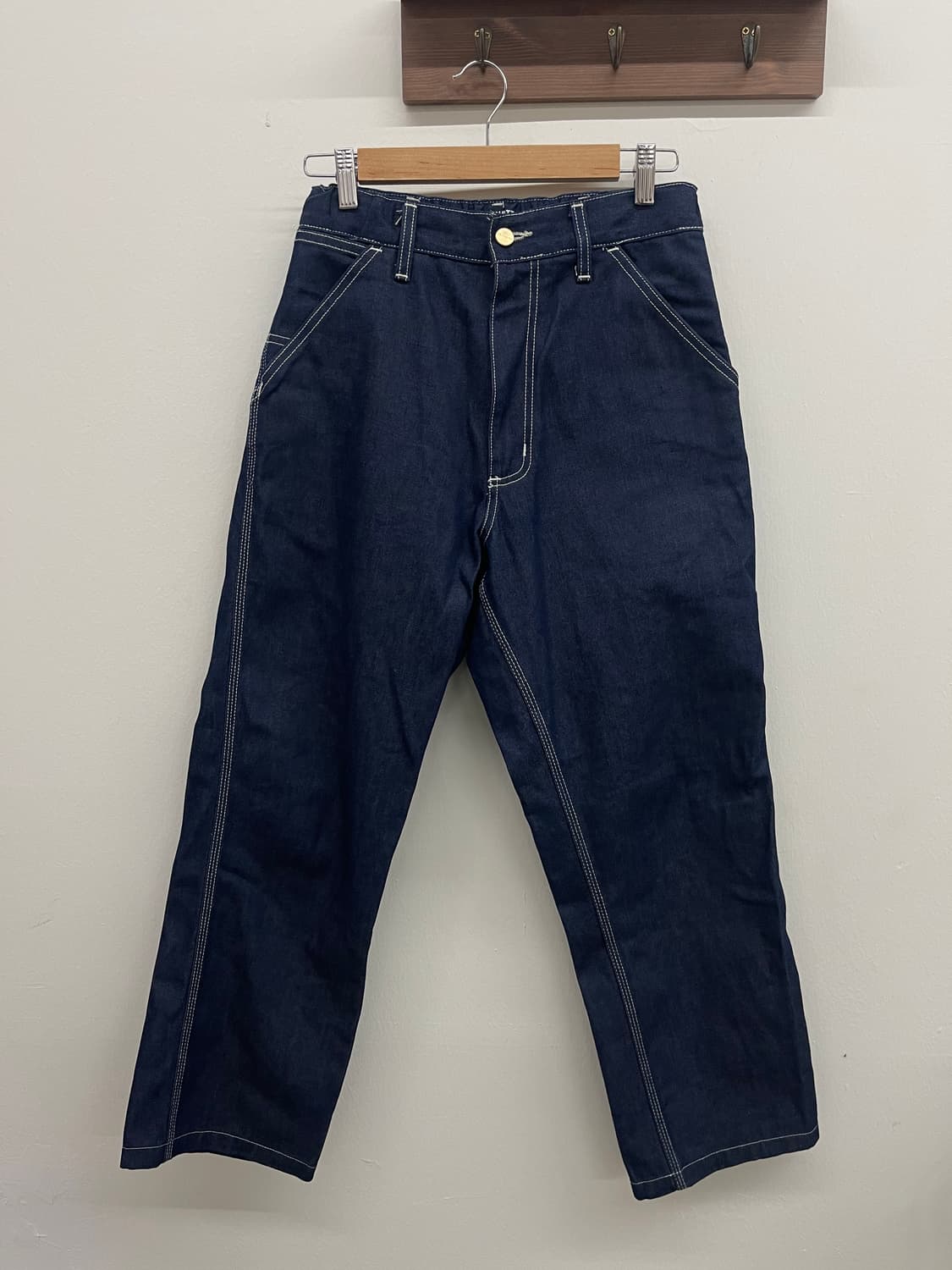 칼하트 WIP 심플 팬츠 28/32 데님 남녀공용 정품 상품이미지2