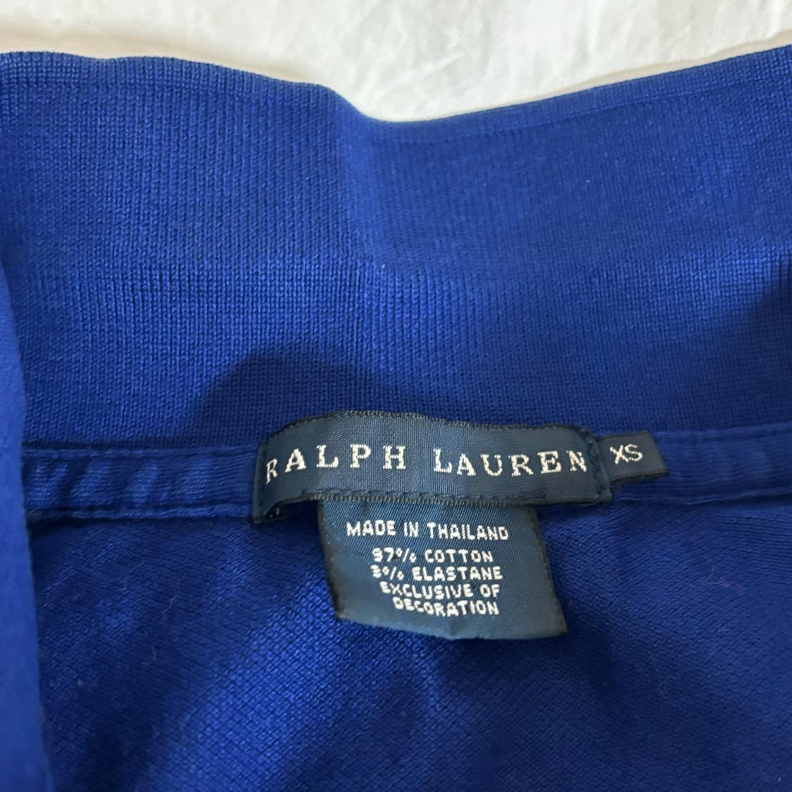 폴로 랄프로렌 빈티지 빅포니 블루 카라티 상품이미지3