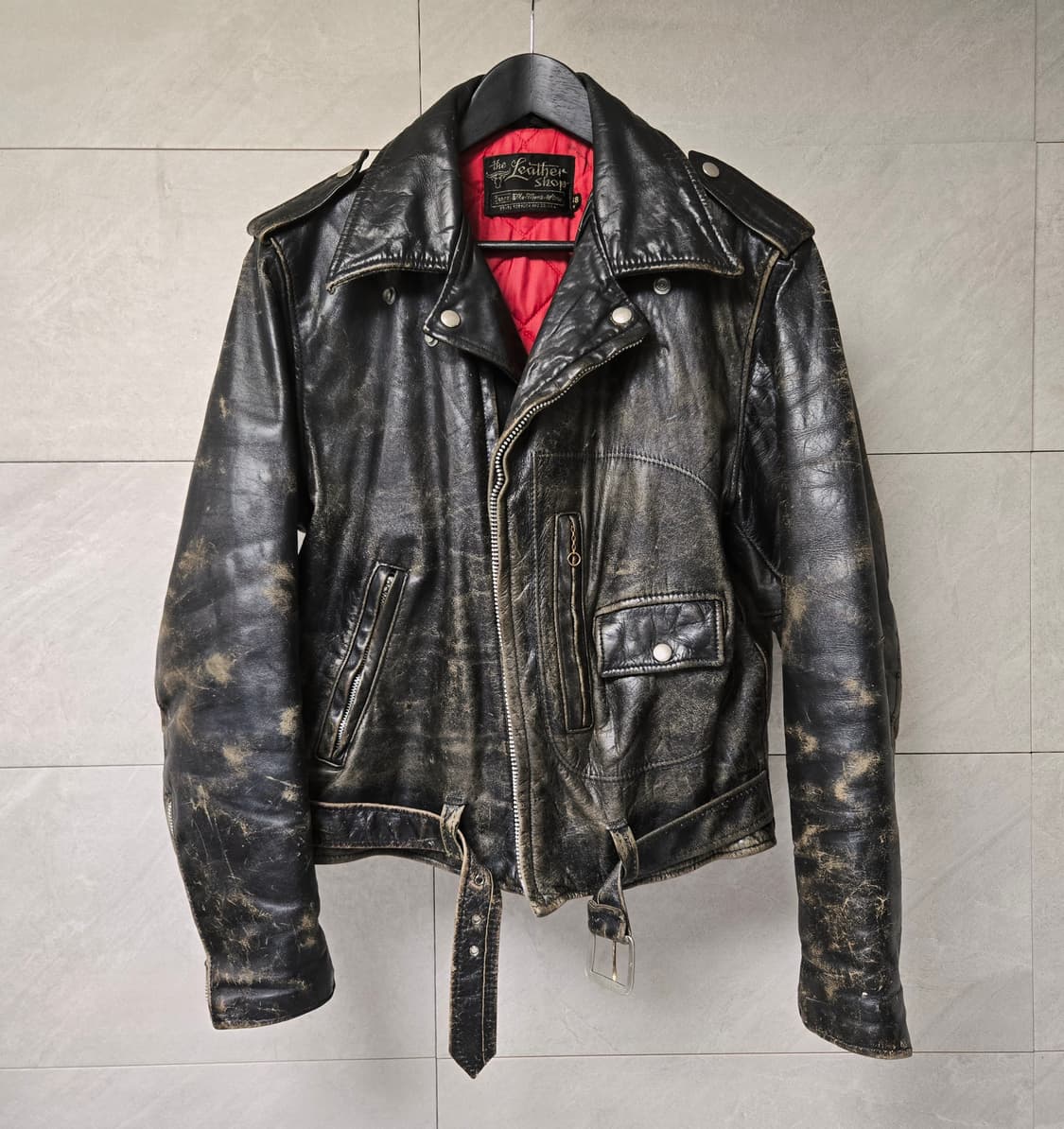 60s Sears 시어스 D Pocket Motorcycle Jacket 상품이미지1