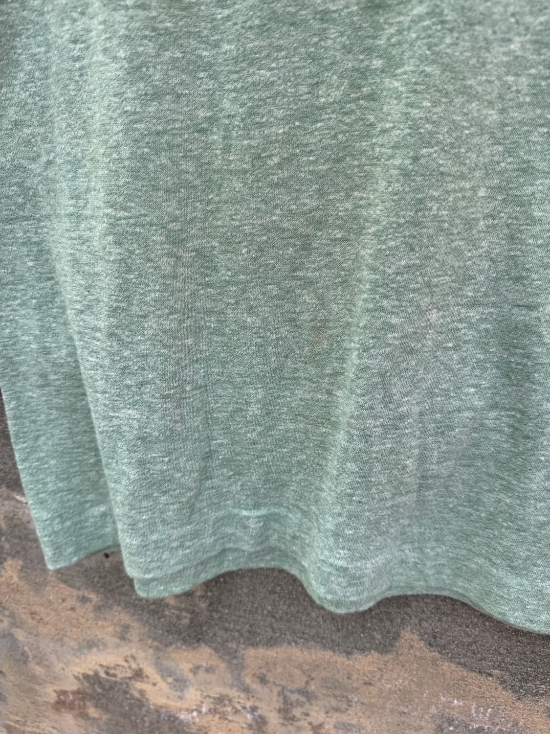 70s 챔피온 빈티지 블루택 싱글스티치 프린팅 반팔 티셔츠 m 상품이미지4