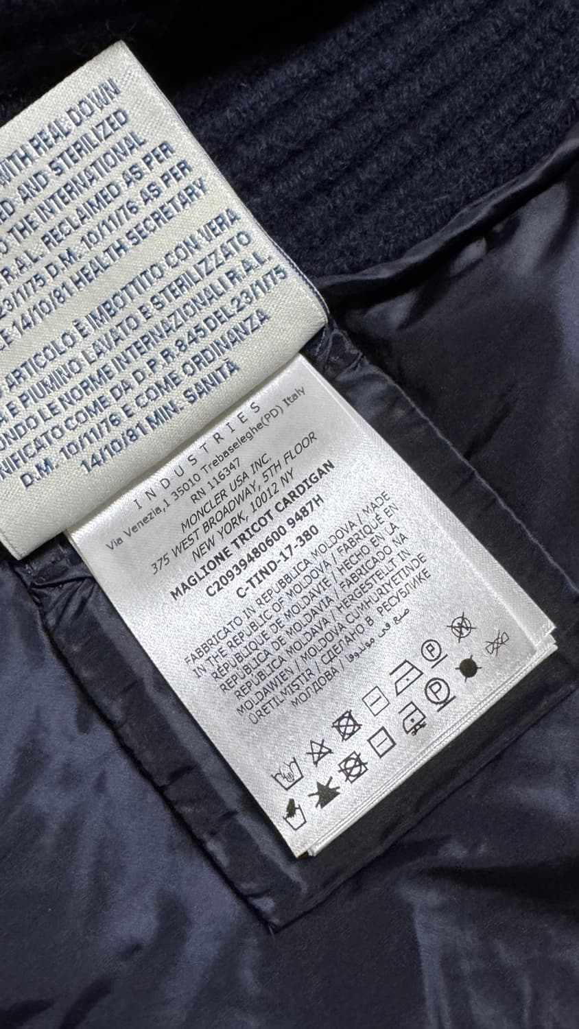 몽클레어 니트패딩 여성용 m 55-66 moncler 정품 상품이미지8