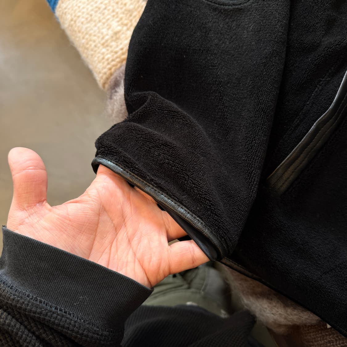 아르마니 익스체인지 플리스 후드집업  상품이미지5