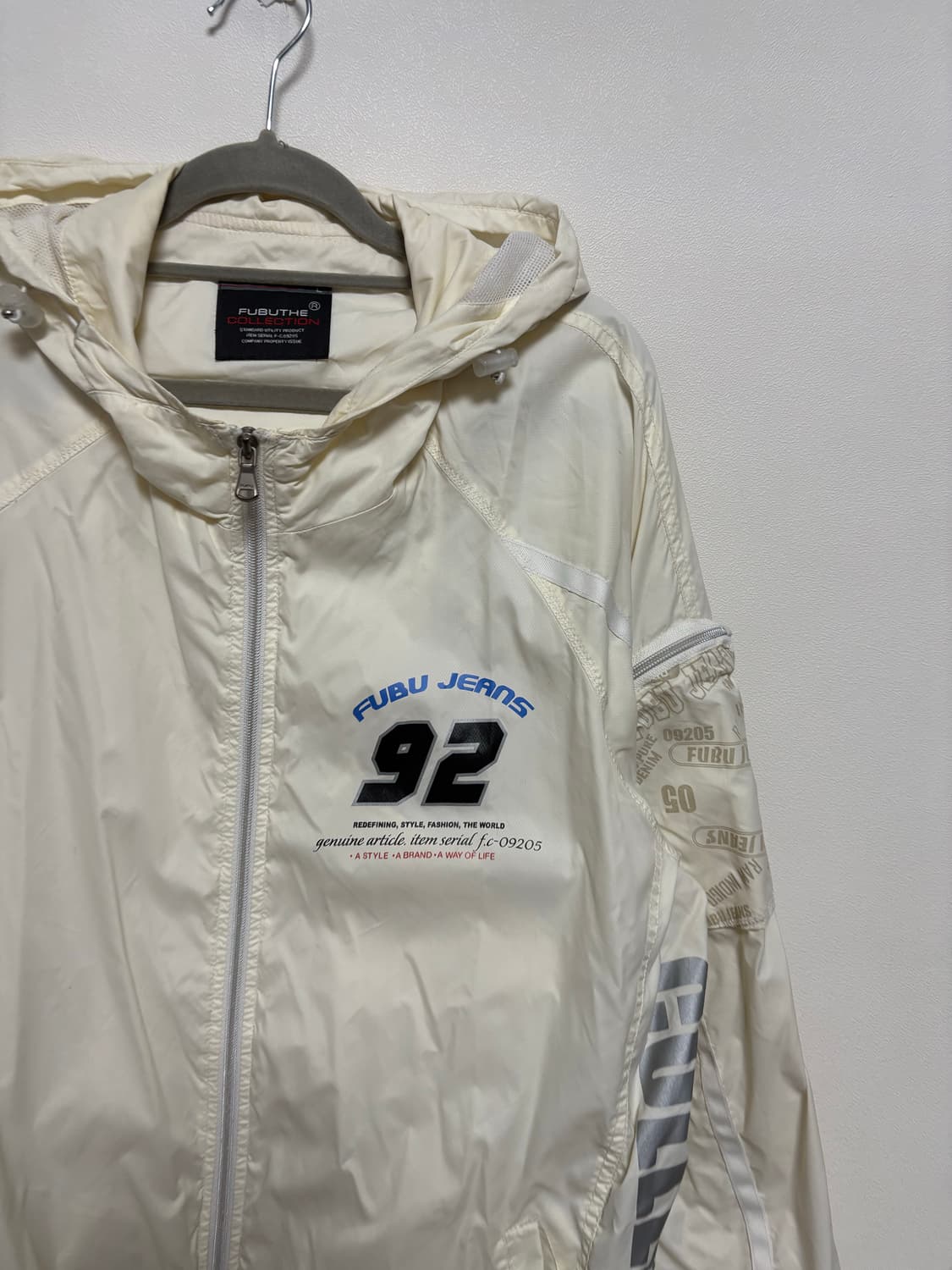 후부 올드스쿨 포켓 후디 바람막이 상품이미지3