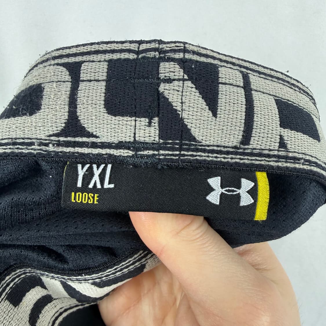 (XL) 언더아머 우븐 트레이닝 팬츠 블랙 상품이미지5