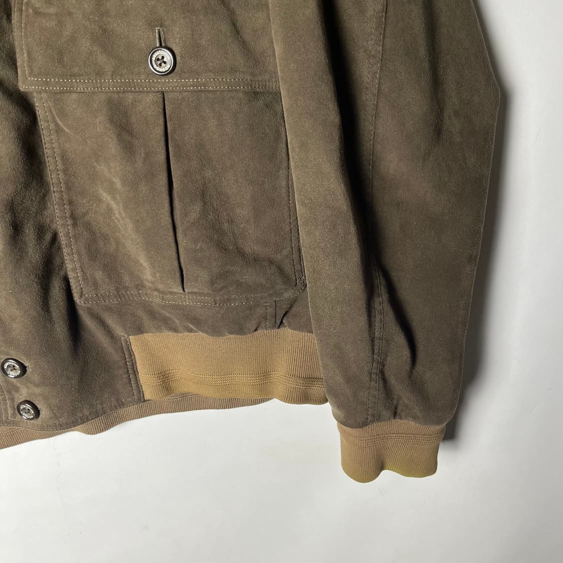 [Aquascutum] 아쿠아스큐텀 스웨이드 헤링턴자켓 상품이미지3