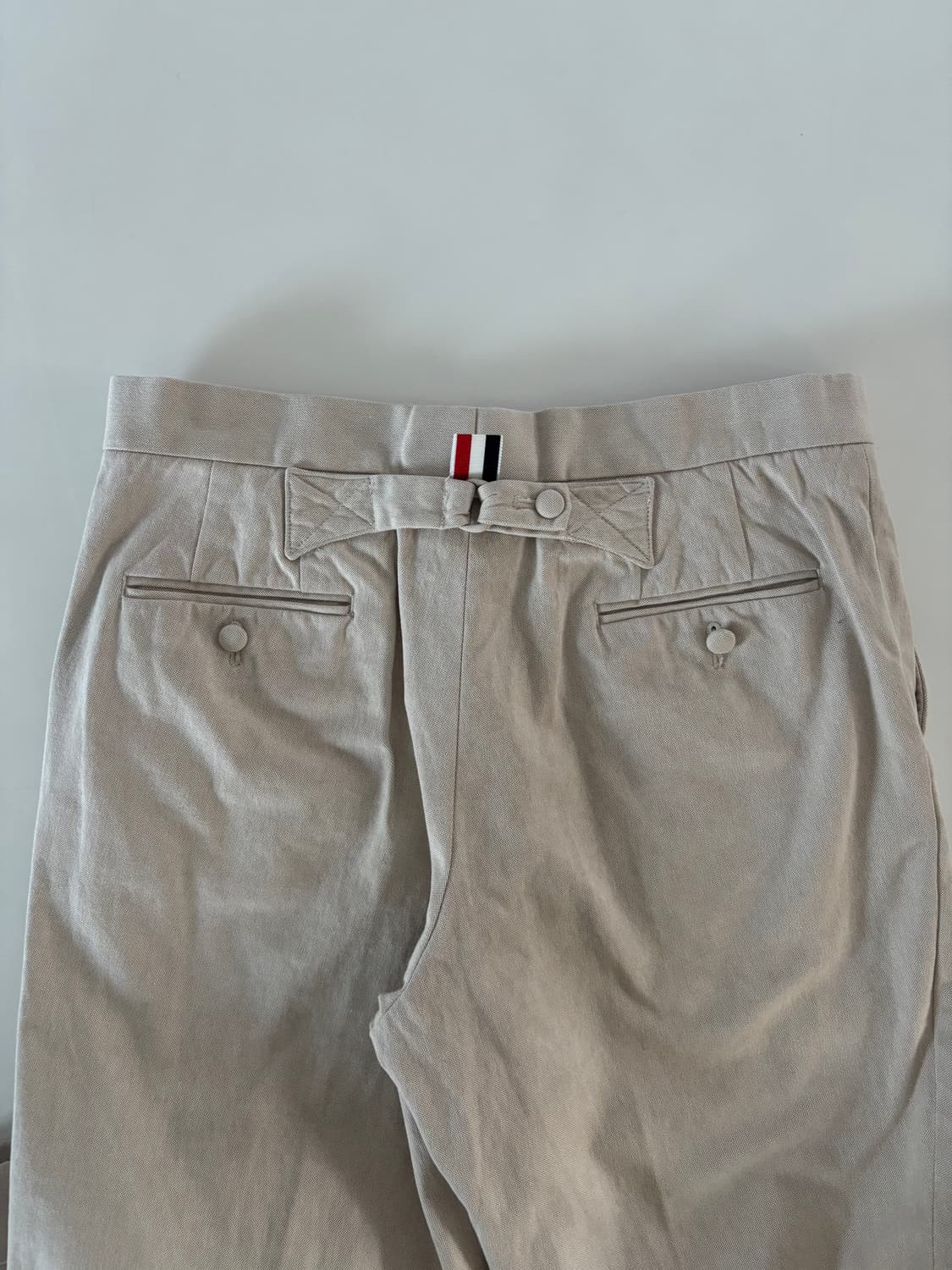 Thom Browne 톰브라운 베이지컬러 코튼 팬츠   상품이미지9