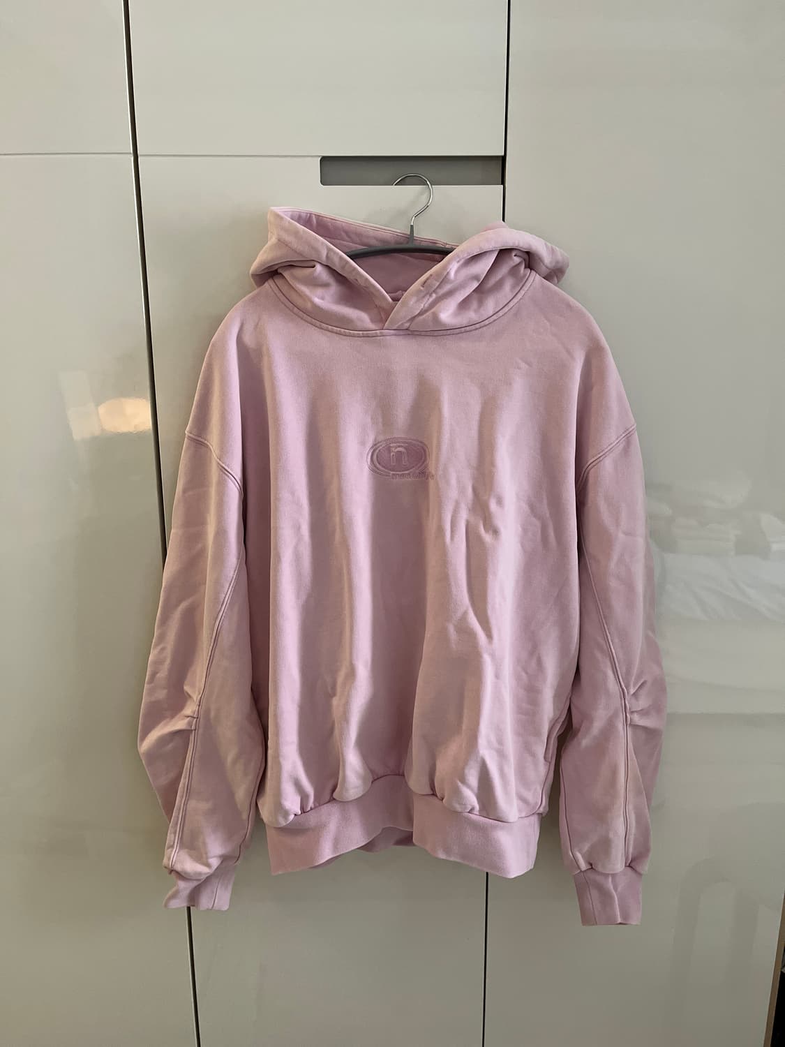 핑크 후드 집업 상품이미지1