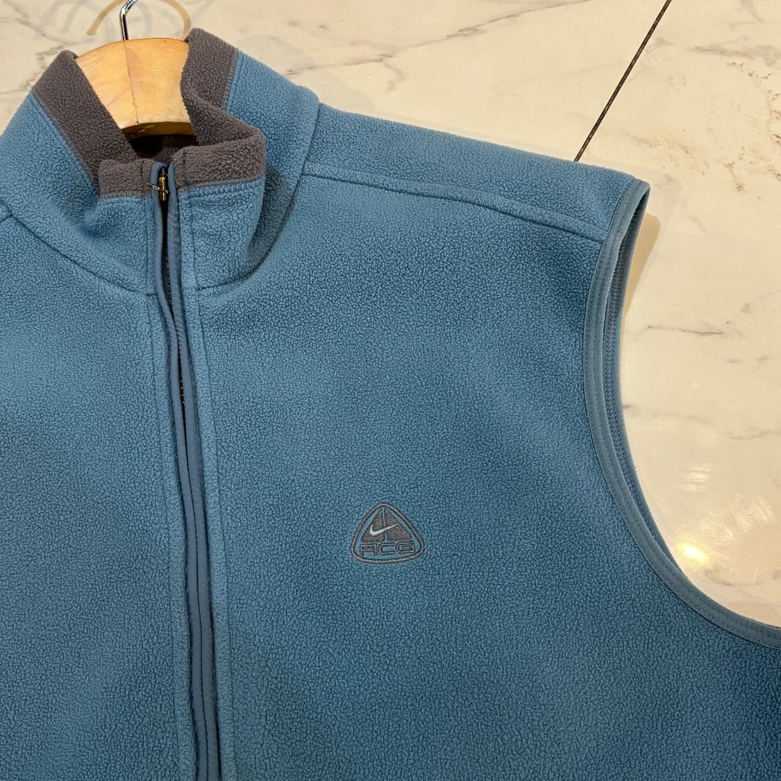 NIKE ACG 90‘s 나이키 acg 후리스 플리스조끼 하늘색 상품이미지2