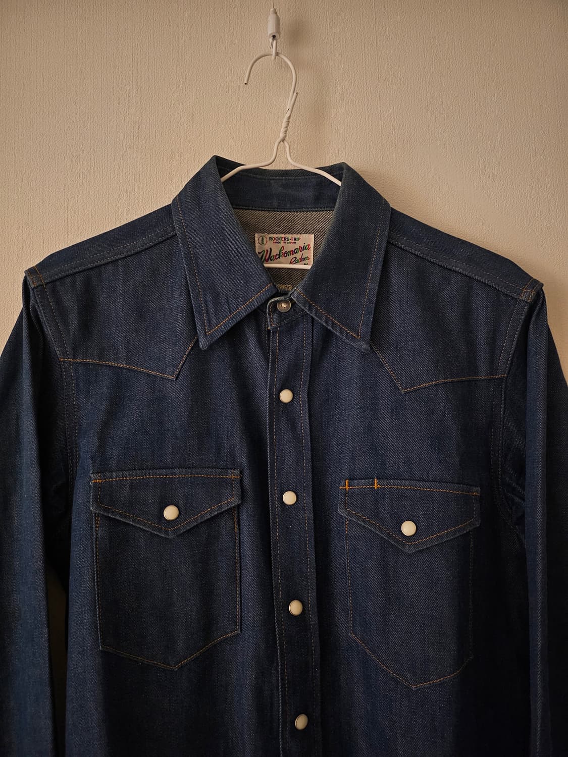 와코마리아 wacko maria 웨스턴 데님셔츠
 상품이미지3