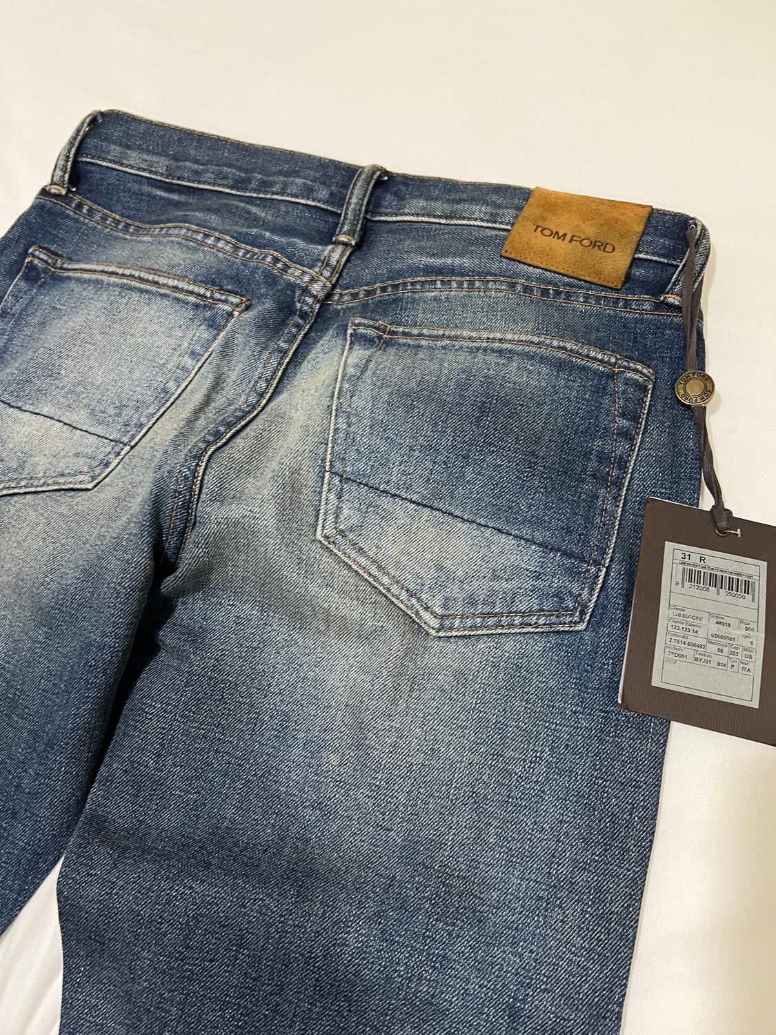 톰포드 워시드 슬림진 31 사이즈 상품이미지3