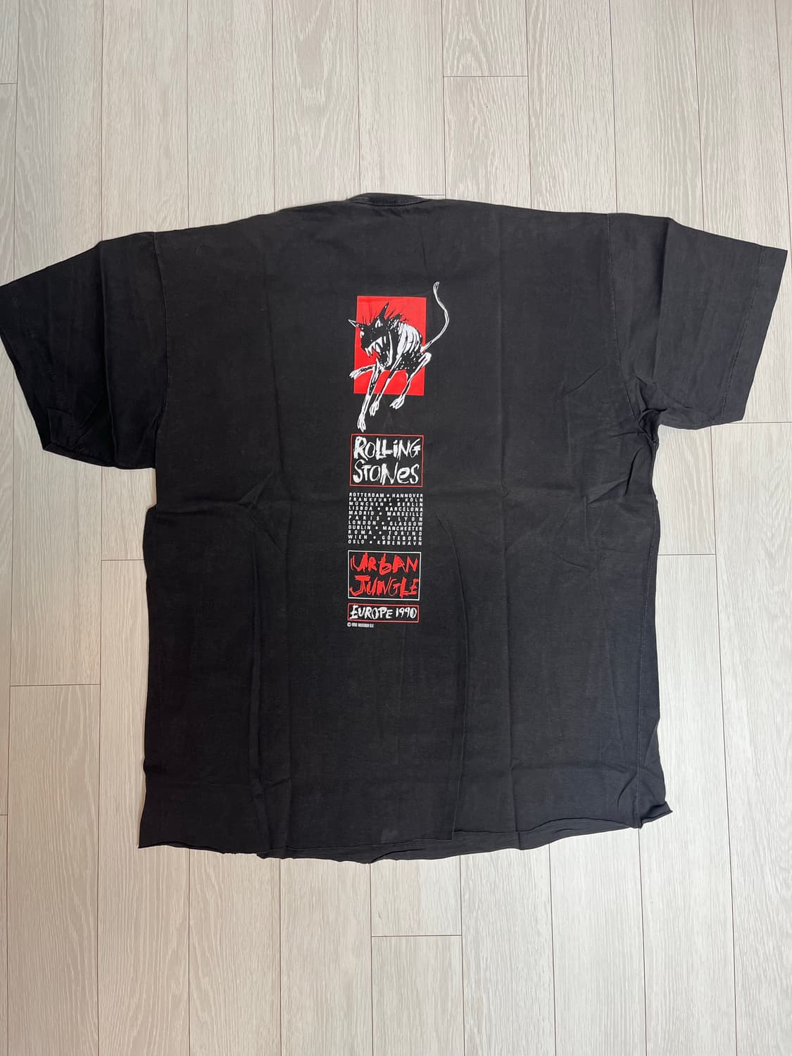 빈티지 밴드티 90s 롤링스톤즈 티셔츠 상품이미지3