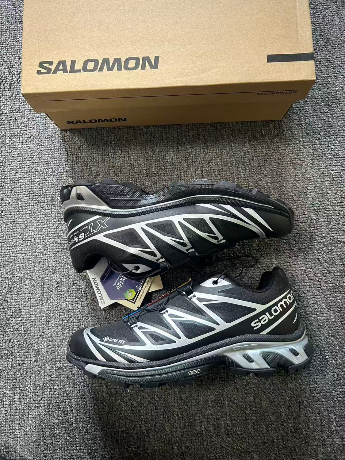 살로몬 XT-6 고어텍스 블랙 실버 240mm 상품이미지4