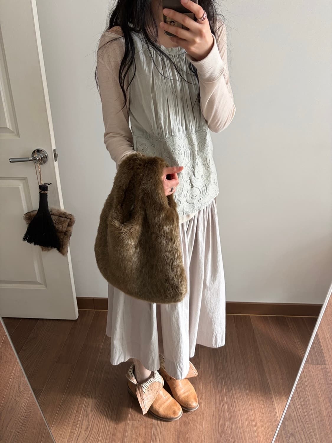 fur tote bag 상품이미지3