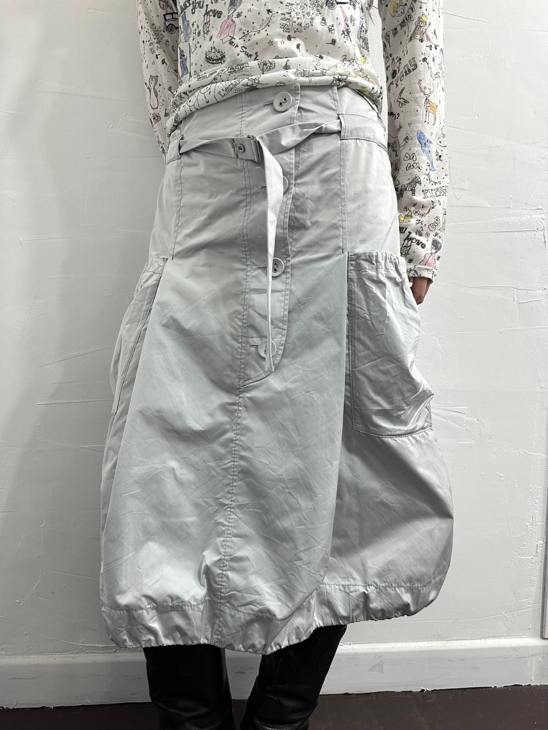 laurel soft pocket puff skirt 상품이미지1