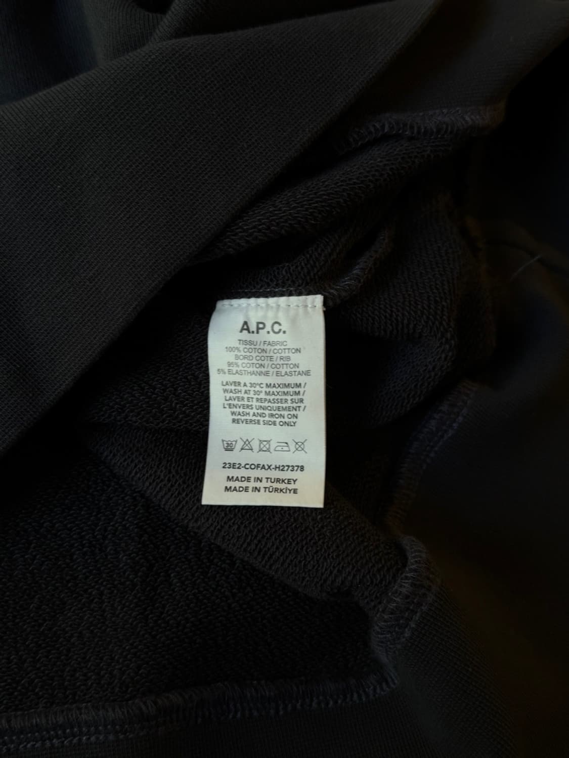 아페쎄 맨투맨 105 상품이미지8