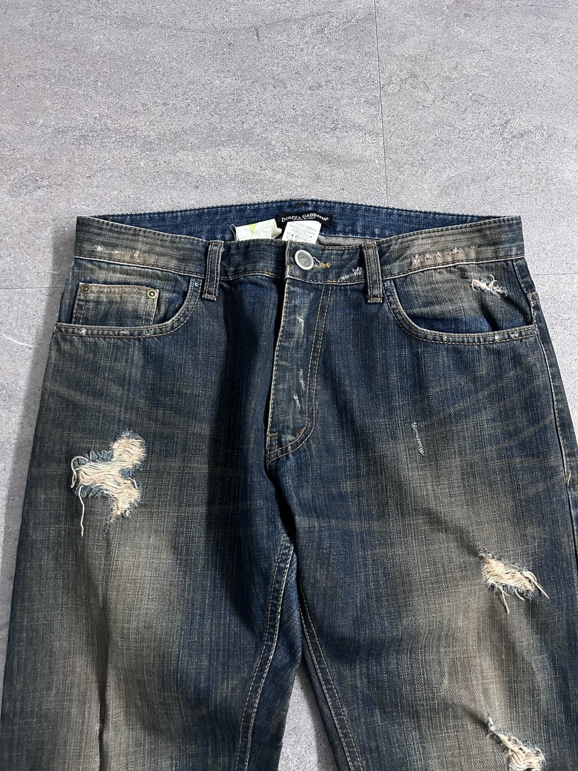 돌체앤가바나 웜 페이딩 슬림 데님 상품이미지4