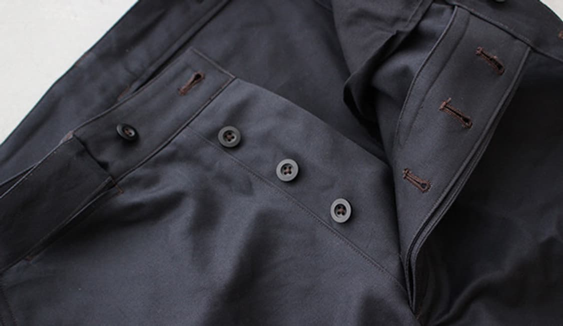 캡틴선샤인 벨티드 워크 트라우저 상품이미지6