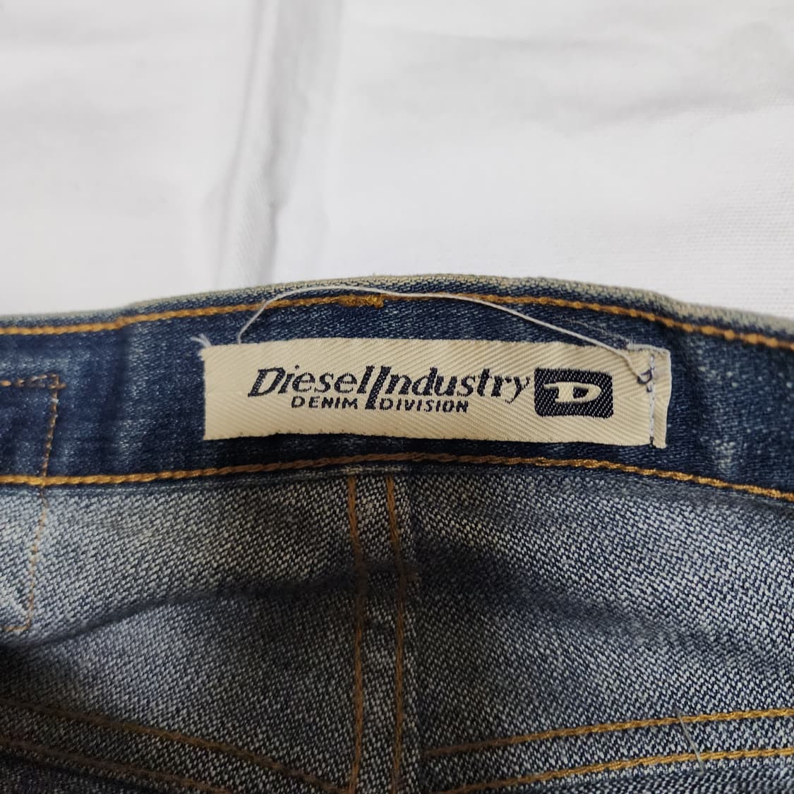 90's 빈티지 디젤 워시드 세미부츠컷 데님팬츠 상품이미지9