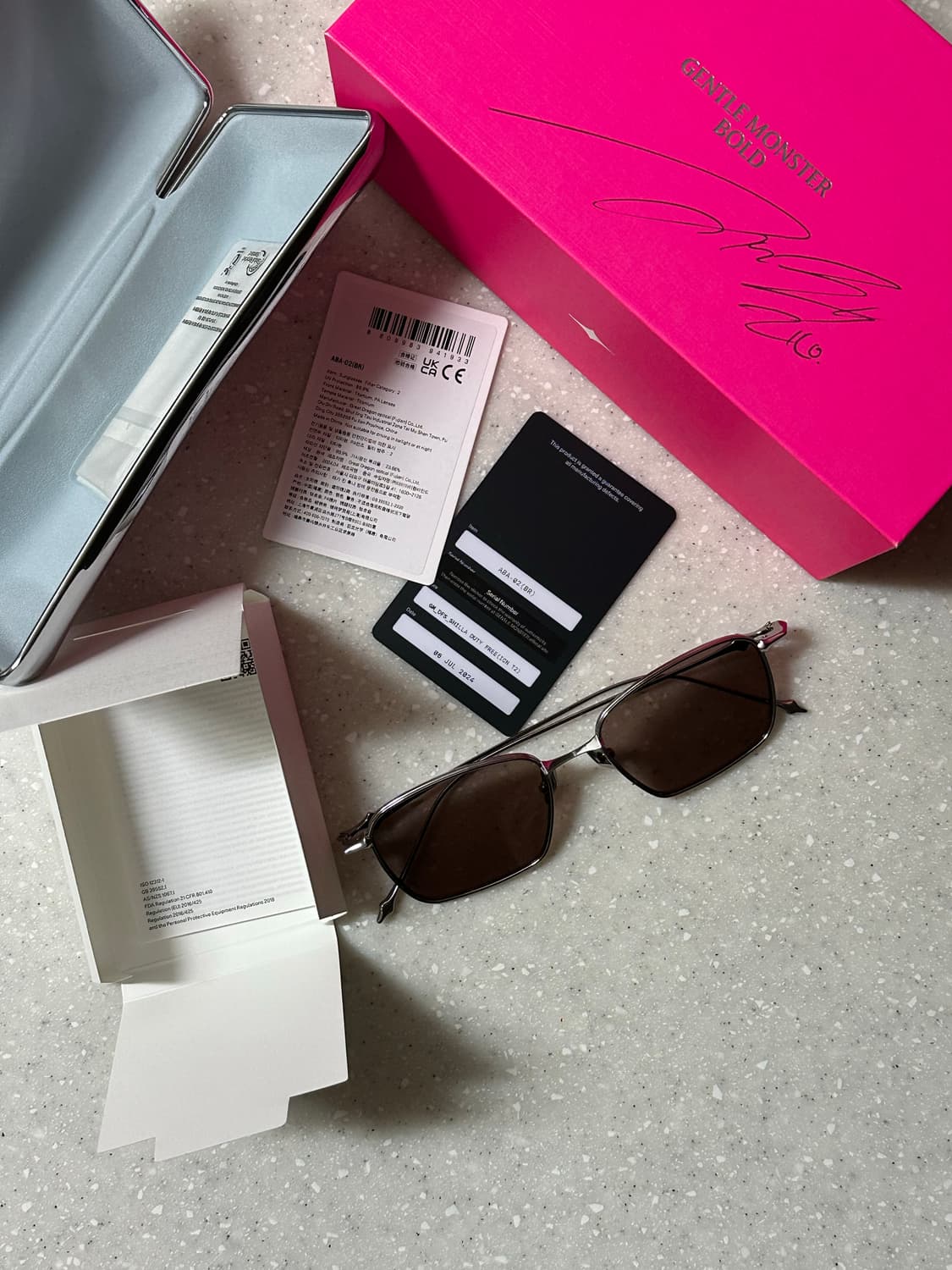 젠틀몬스터 아바02(ABA) 실버 모델 상품이미지2