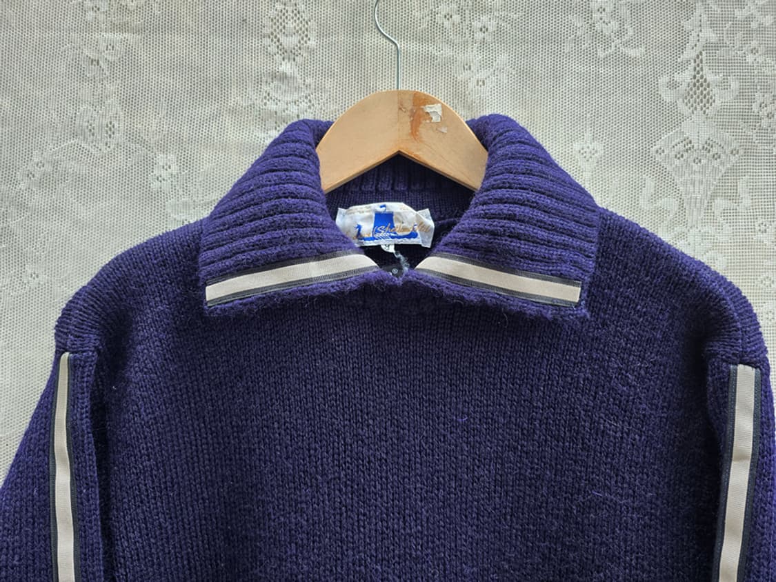 90s 셔틀랜드 울 피셔맨 니트 테플론 사양 상품이미지2