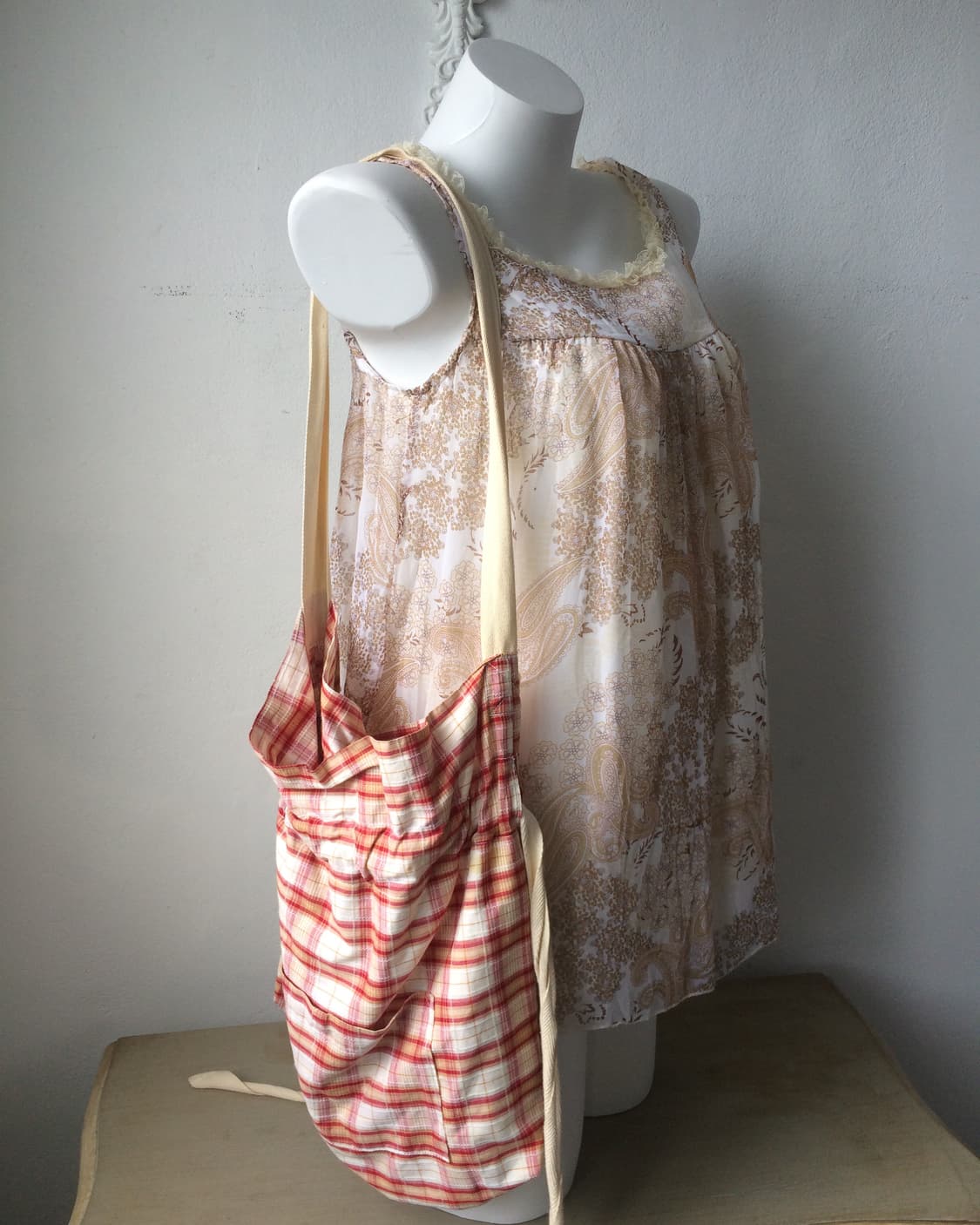 check pattern tote bag 상품이미지6
