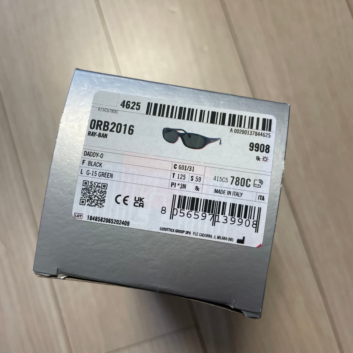 레이밴 대디오 새상품 상품이미지7