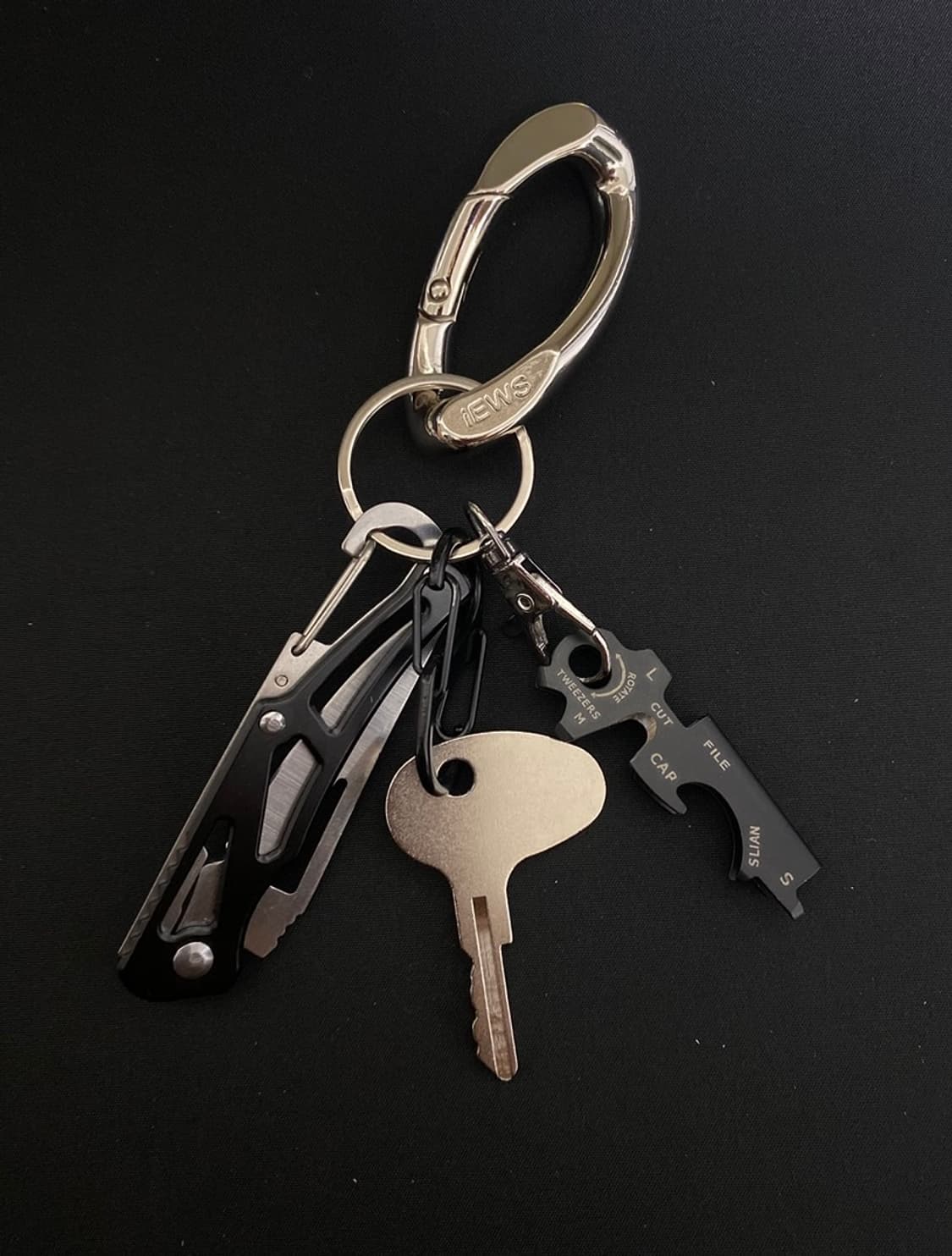 블랙 & 실버.키링 상품이미지3